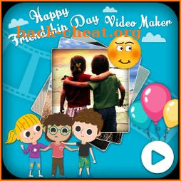 Happy Friendship Day Video Maker : Best Friend BFF icon