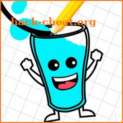 Happy Glass - Draw Lines icon