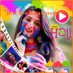 Happy Holi Video Maker icon