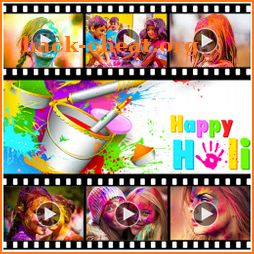 Happy Holi Video Maker icon