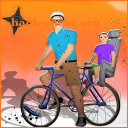 Happy Man on Wheels icon