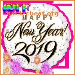 Happy New Year 2019 GIFS icon