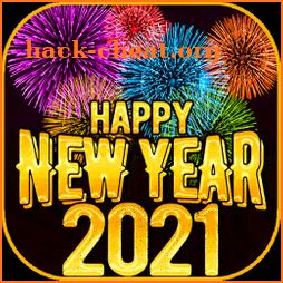 Happy New Year 2021 icon