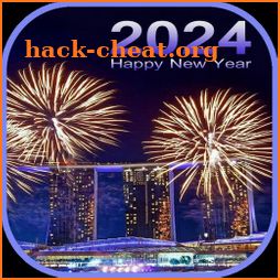 Happy New Year 2024 icon