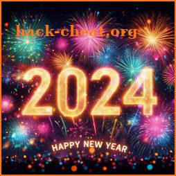 Happy New Year 2024 icon