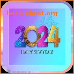 Happy New Year 2024 icon