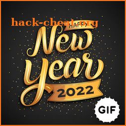 Happy New Year GIF icon