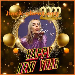 Happy New Year Photo Frame icon