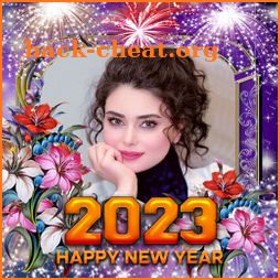 Happy New Year Photo Frame icon