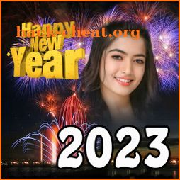 Happy New Year Photo Frame icon