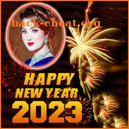 Happy New Year Photo Frame icon