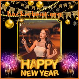 Happy New Year Photo Frame icon