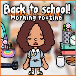 Happy Toca boca School Life icon