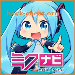 Hatsune Miku official Mikunavi icon