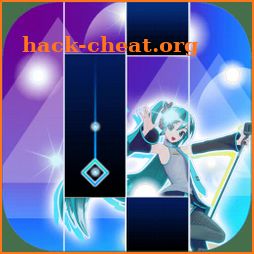 Hatsune Miku Piano Tiles icon