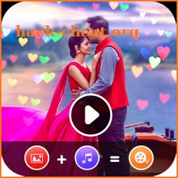 Heart Photo Effect Video Maker with Music icon