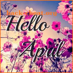 Hello April icon