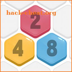 HexPop: Merge number to 2048, Free Puzzle Games icon