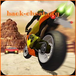 highway bike racer 2018 : new moto rider 3D icon