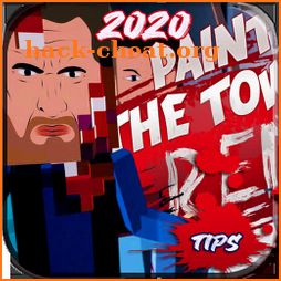 Hints For Paint the town : Game Red full icon