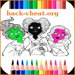 Hocus Pocus Coloring Book icon