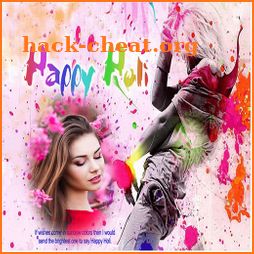 Holi Photo Frame icon