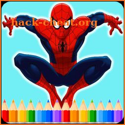 How To Color Spider-Man Coloring game 4 spiderman icon