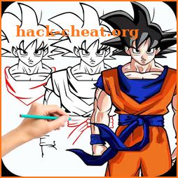 How To Draw Goku -Super Saiyan icon