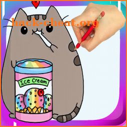 How To Draw the Tsoki Pusheen icon