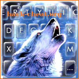 Howling Wolf Moon Keyboard Theme icon