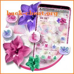 Hydrangea Flowers Launcher Theme icon