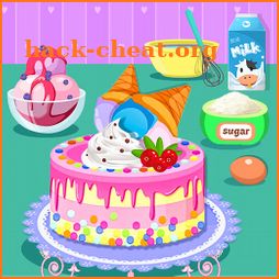 Ice Cream Cake Baker Shop icon