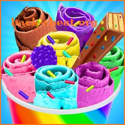 Ice Cream Roll Cooking Kitchen icon