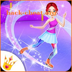 Ice Skating Dance Queen - Pretty Skater Ballerina icon