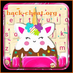 Icecream Unicorn Fun Cat Keyboard Theme icon