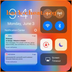 iCenter iOS15 - Control Center & iNoty iOS15 icon