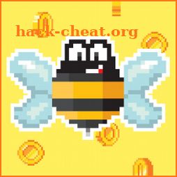 Idle Pixel Art Coloring - Tap tap to color clicker icon