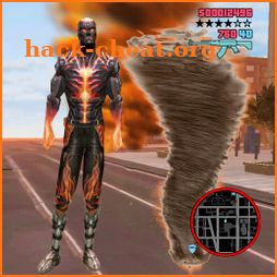 Immortal Tornado Flame Hero Vegas Crime Vice Sim icon