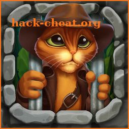 Indy Cat 2: Match 3 free game - jigsaw, puzzles icon