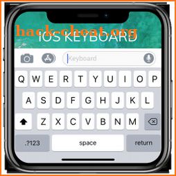 Iphone keyboard icon