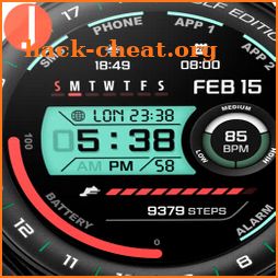 JJ-Digital012 Watch Face icon