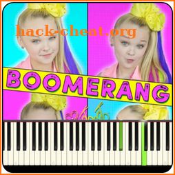 Jojo Siwa Boomerang Piano Tiles icon