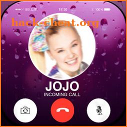 Jojoo Call 2020 -Jojo Siwa’s Call & Chat Simulator icon