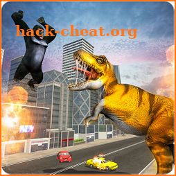 Kaiju Godzilla vs Kong City 3D icon