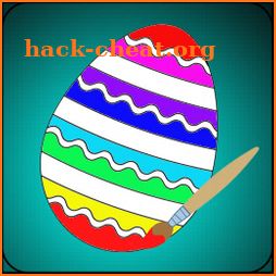 Kawaii Coloring Eggs for Kids icon