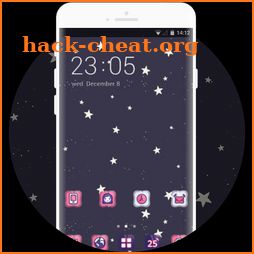 Kawaii theme cute star emotion life abstract art icon