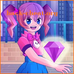 Kawaii world adventure game icon