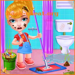 Keep Your House Clean - Girls Home Cleanup Game icon