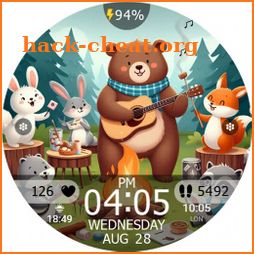 Key WF37 Funny Animals Watch icon