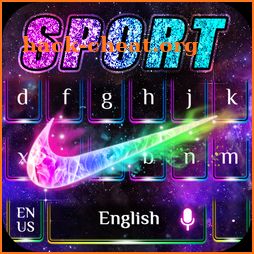 Keyboard theme for Sports icon